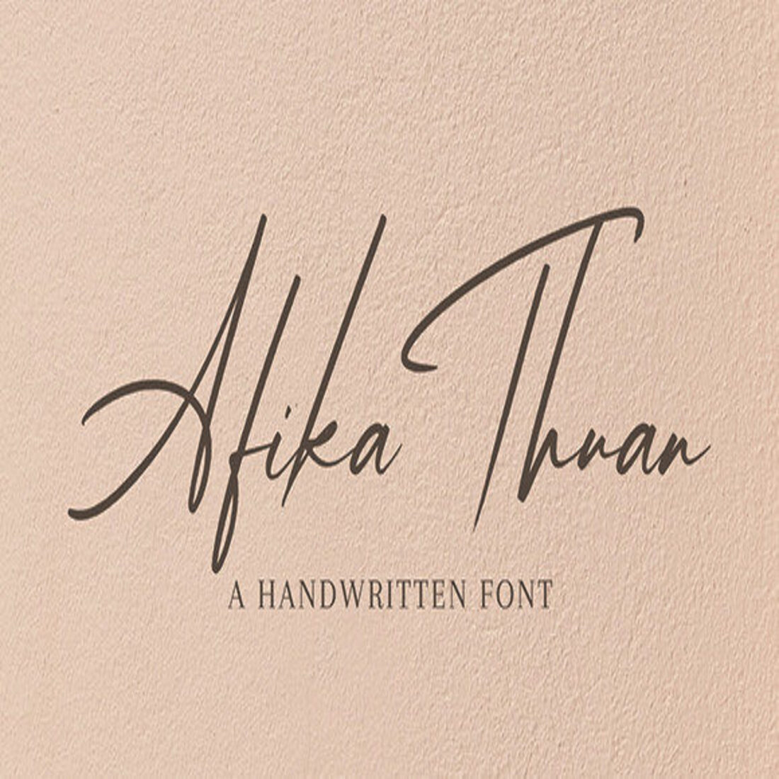 Afika Thuan Font.