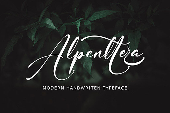 Alpenttera Font.