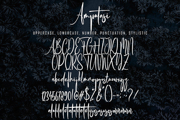 Amputasi Font.