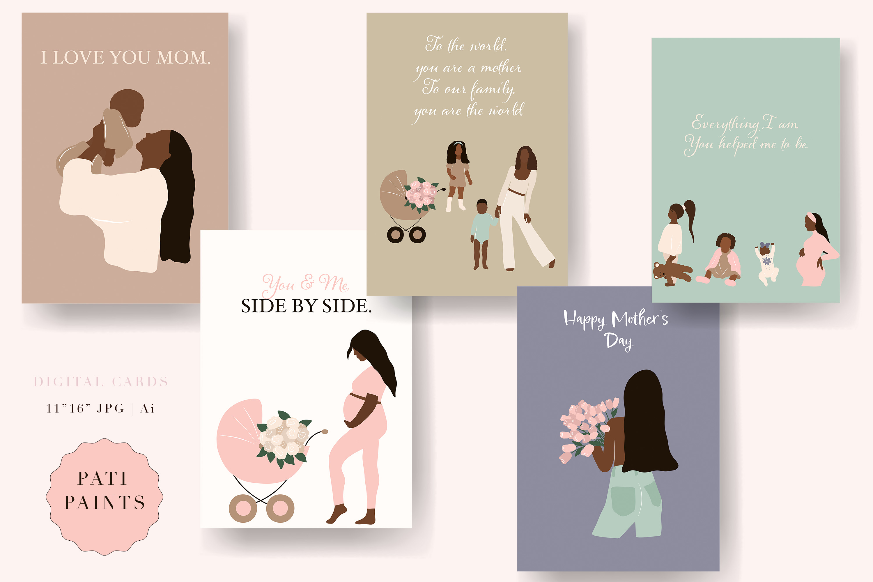 Mothers Day Collection Posters.