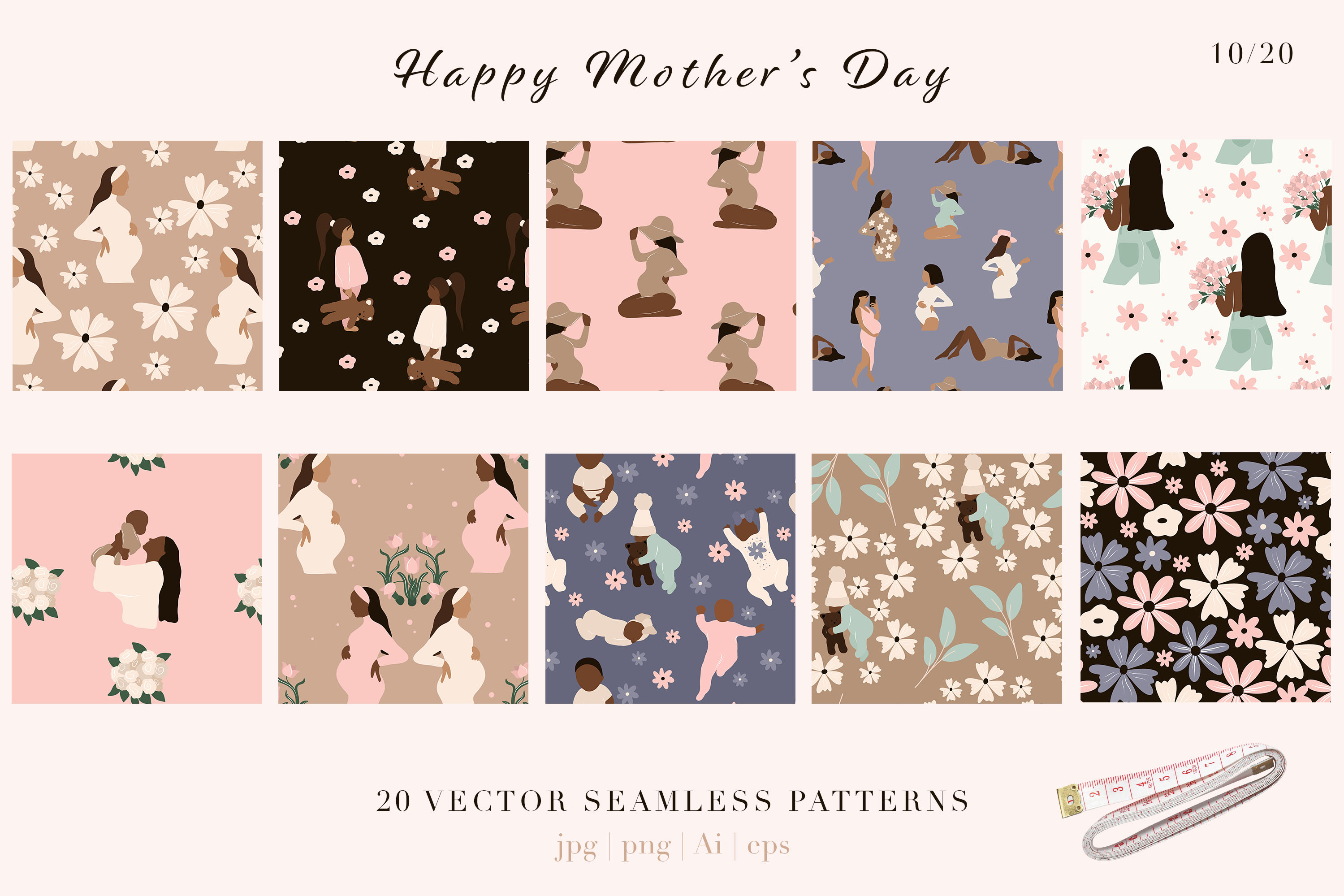Mothers Day patterns.