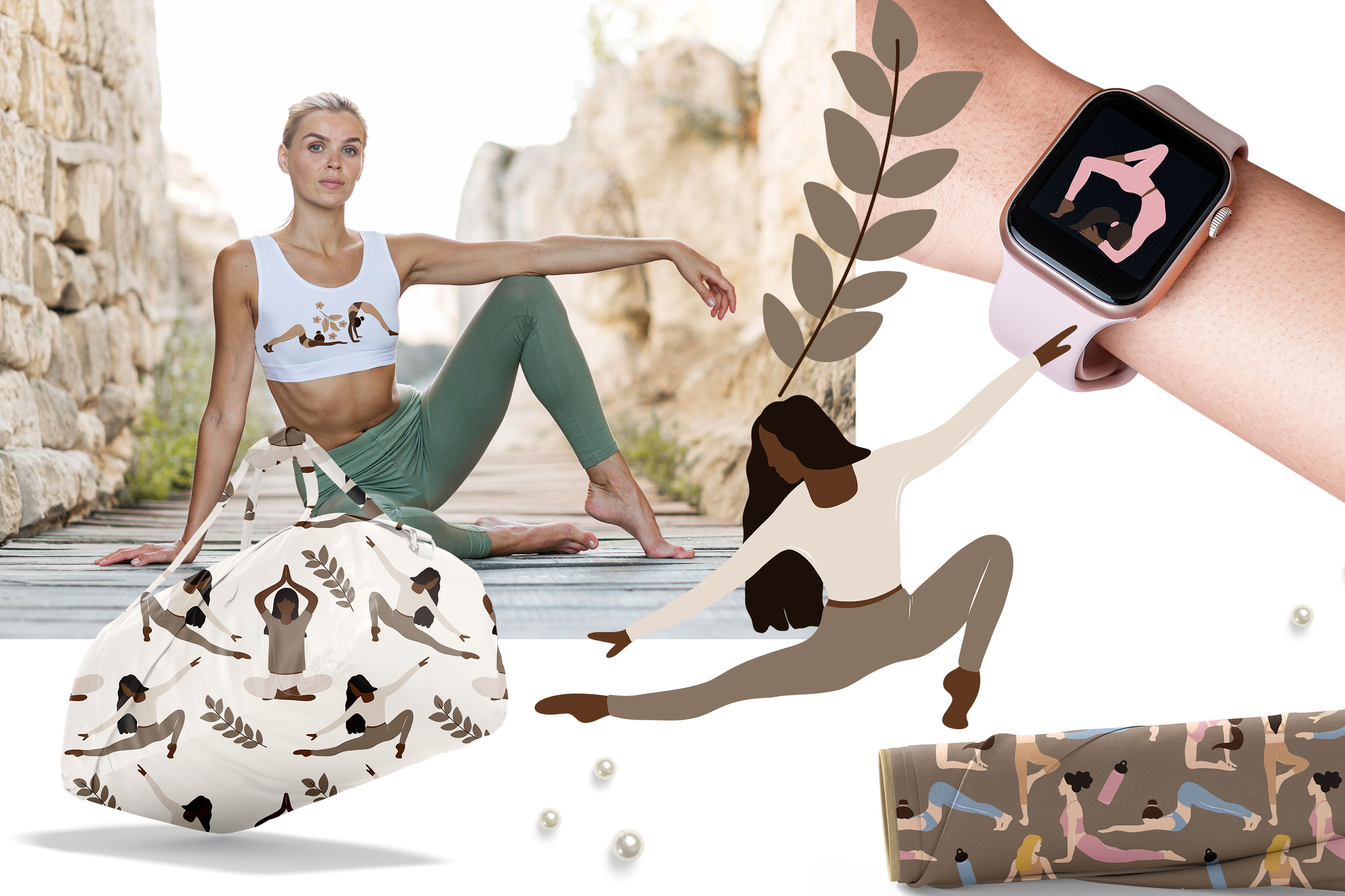 The modern Time for Yoga collection is finally available