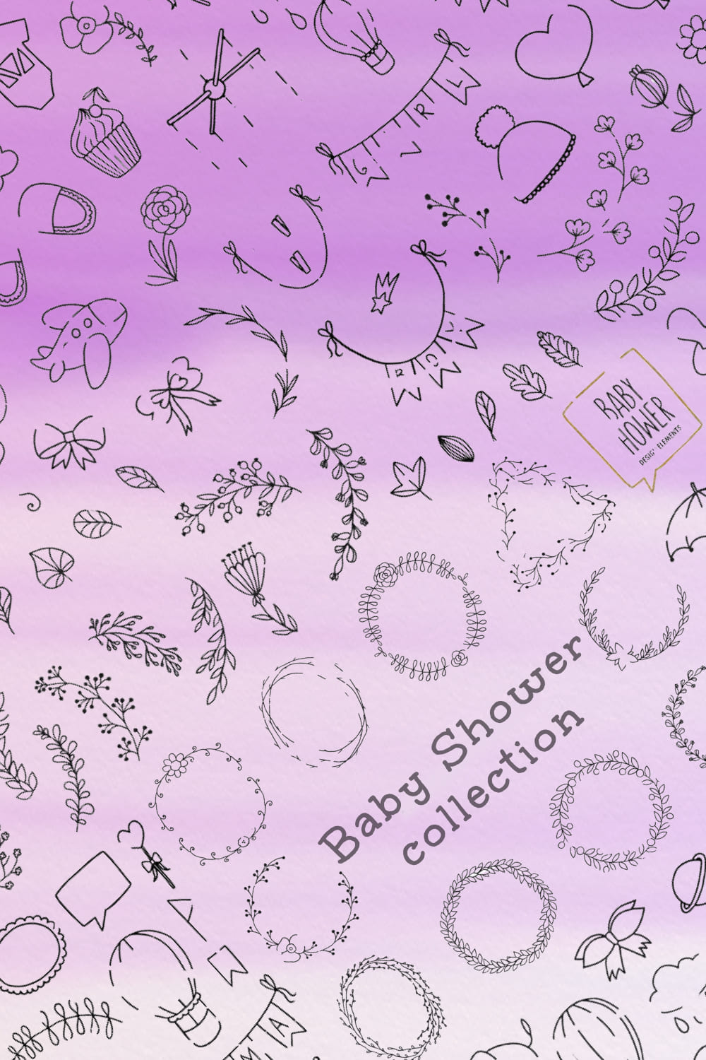 Baby Shower Collection - Pinterest Image Preview.