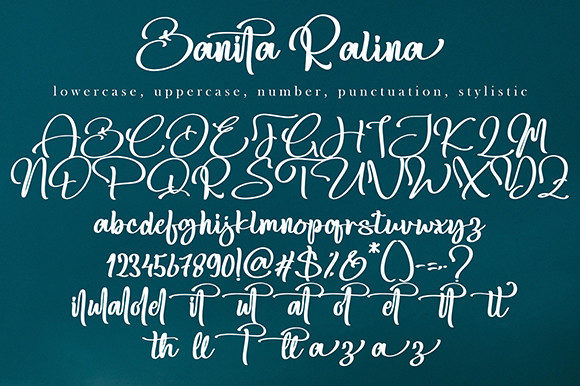 Banita Ralina Font.