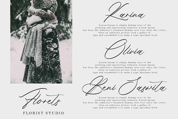 Baretta is a relaxed and casual script font.