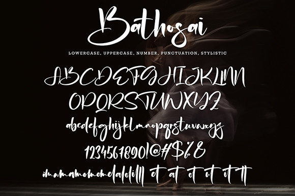 Bathosai Font.