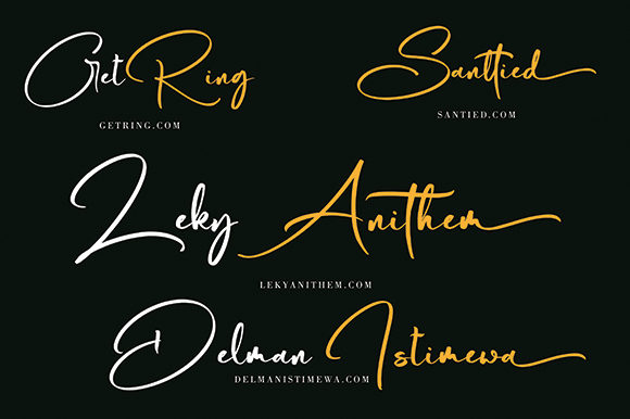 Berrigela Anitta is a unique and beautiful handwritten font with incredible swashes.