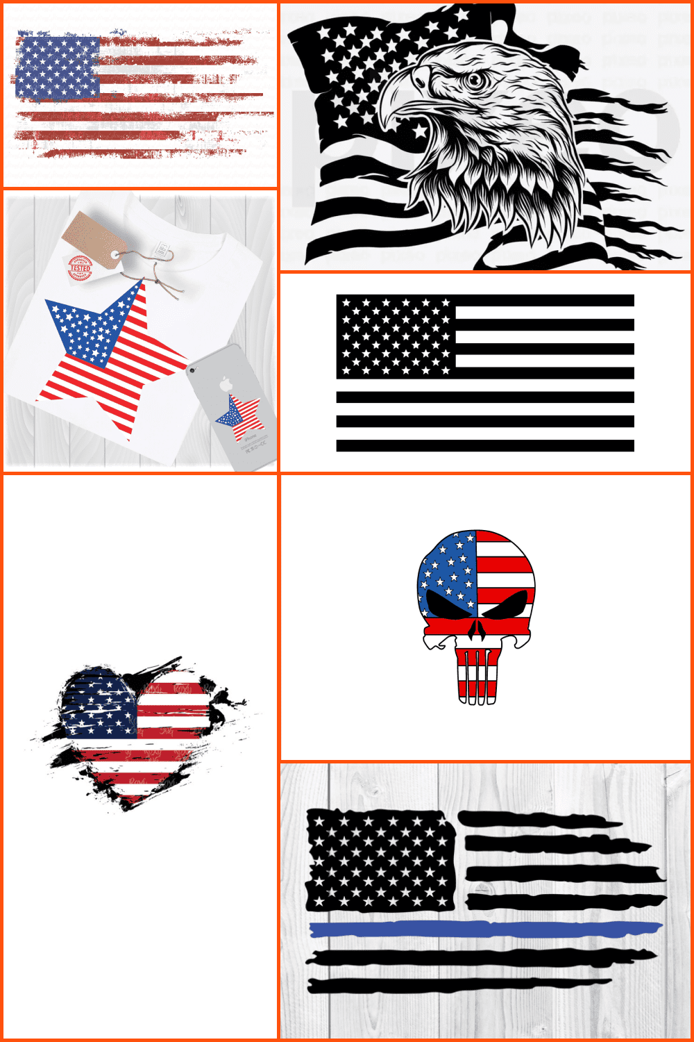 best american flag svg files for 2022 pinterest