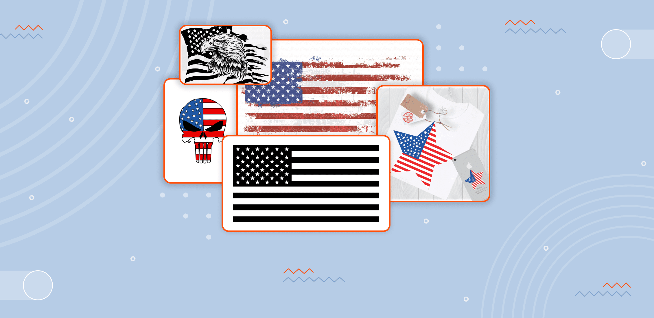 Best american flag svg files Example.
