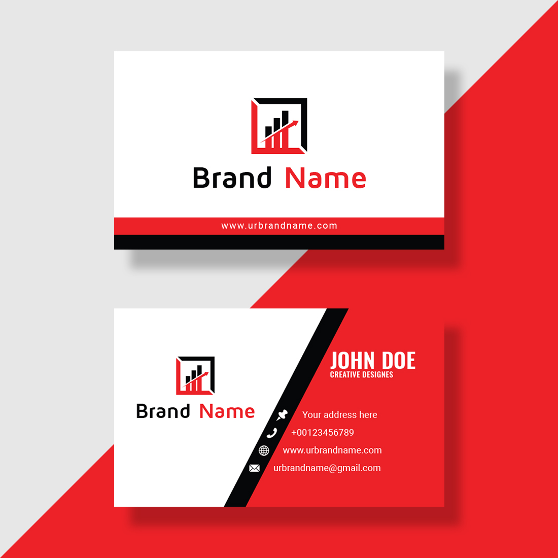 business card visiting card design for print ready only 5 3