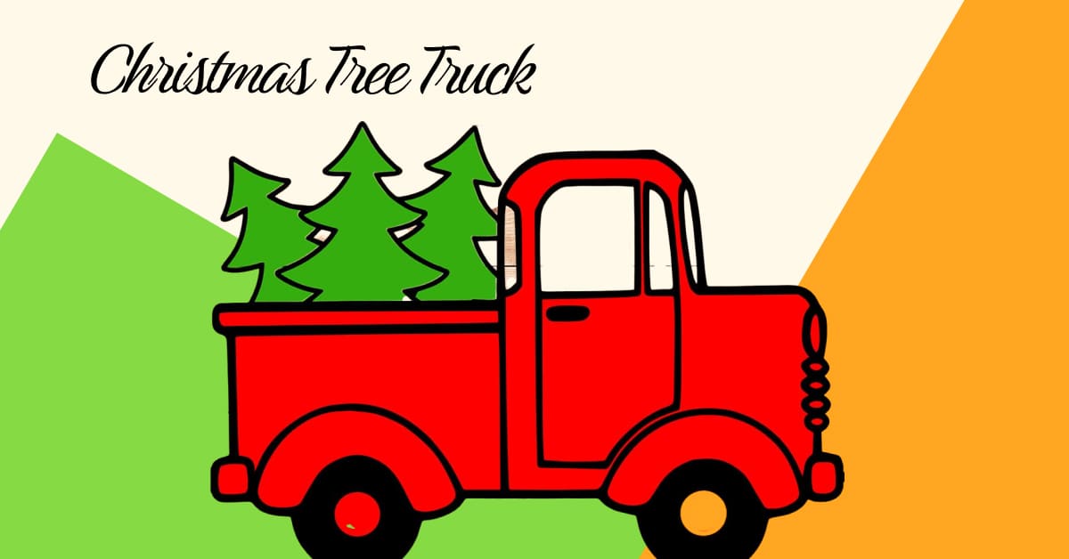 Truck Commercial 2022 Christmas Christmas Tree Truck Side Svg | Master Bundles
