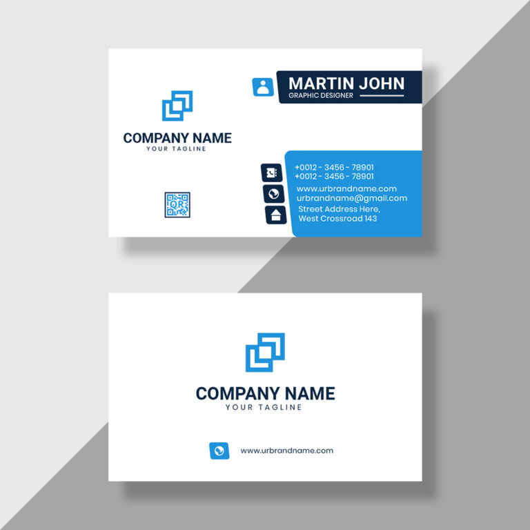 Colorful Editable Name Card Design Templates - MasterBundles