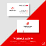 creative and simple business card design template 1