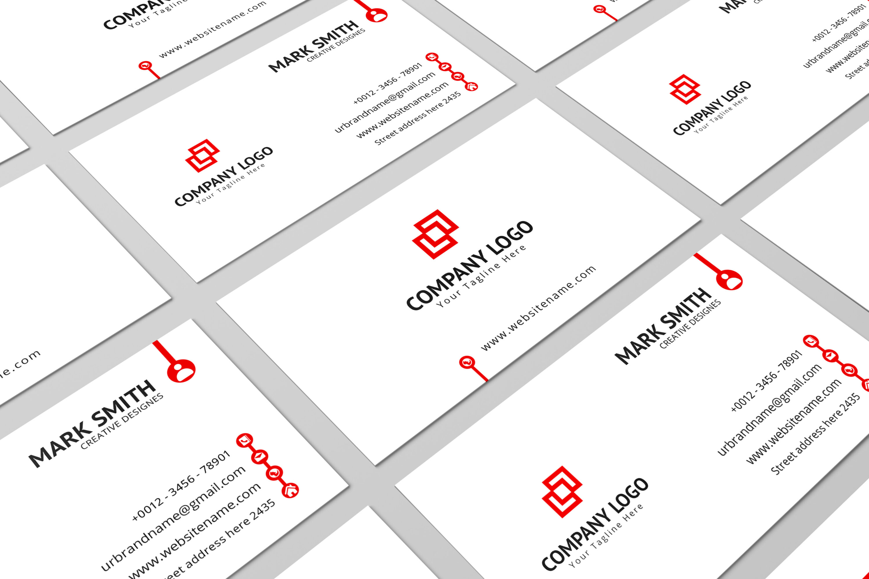 creative and simple business card design template 5