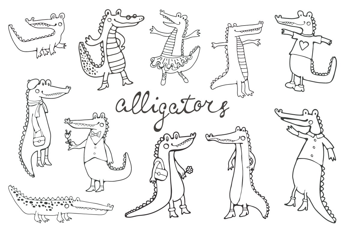 Crocodiles and Alligators.