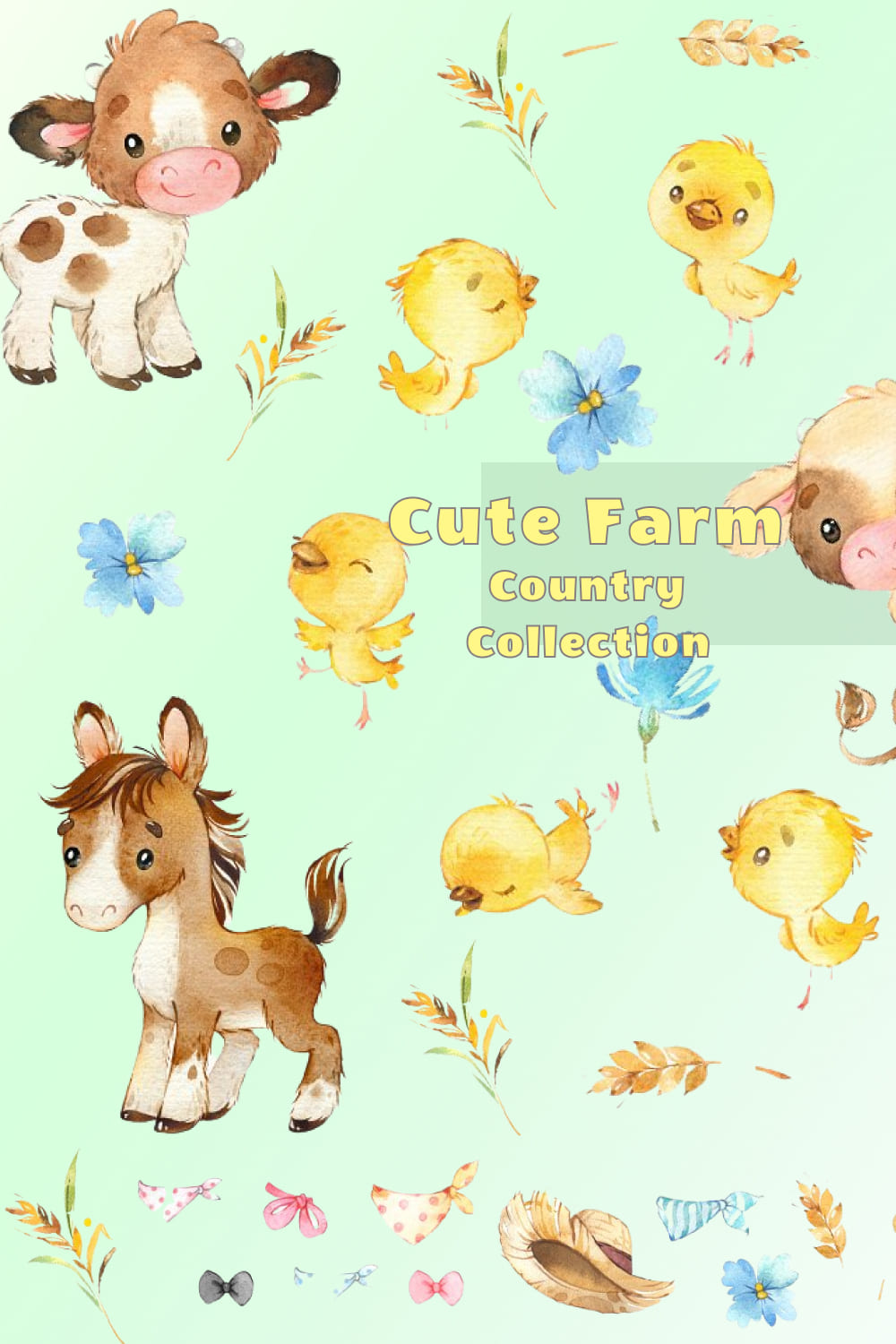 cute farm country collection 04