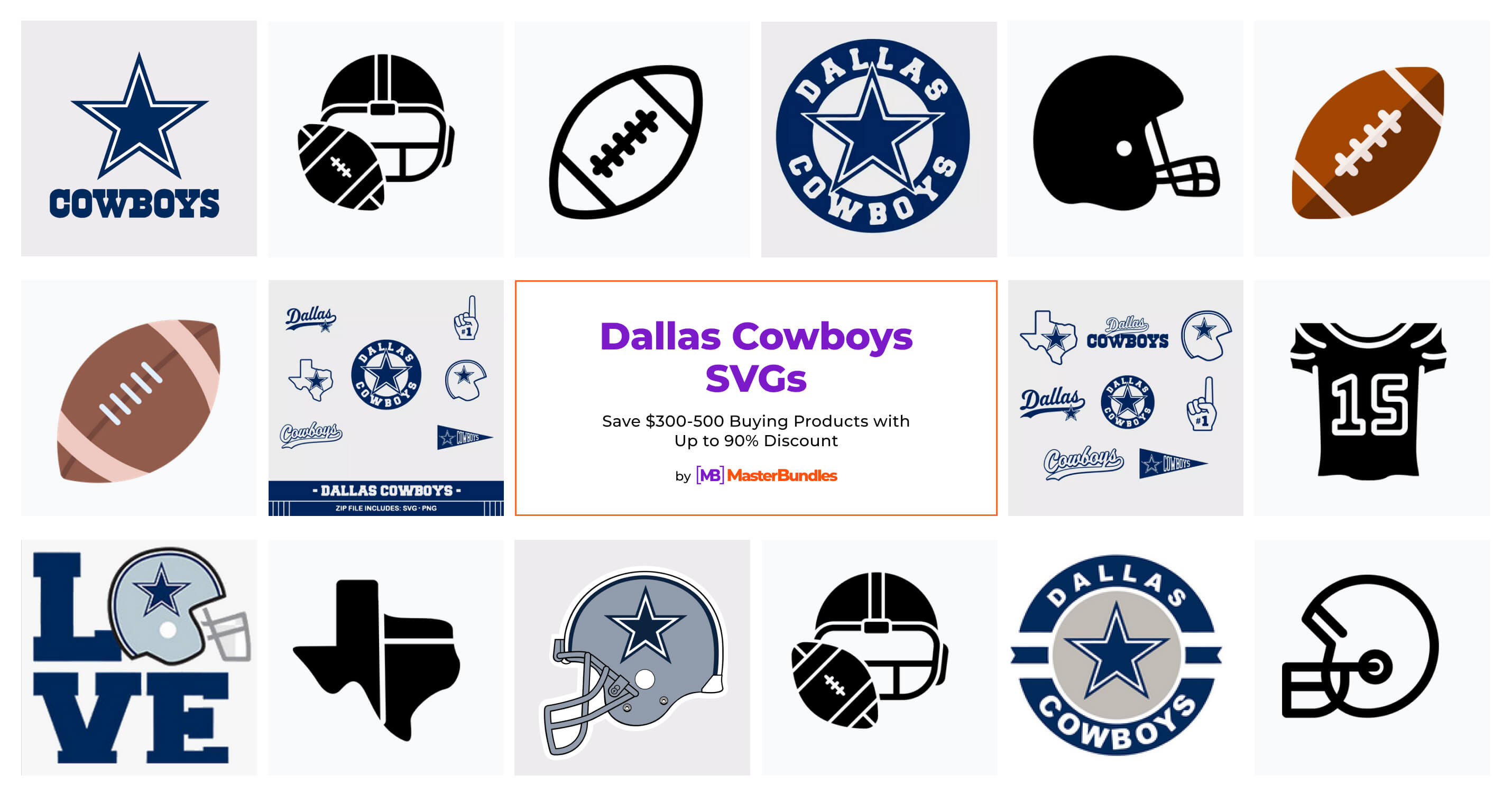 15+ Best Dallas Cowboys SVG Images 2023 - MasterBundles