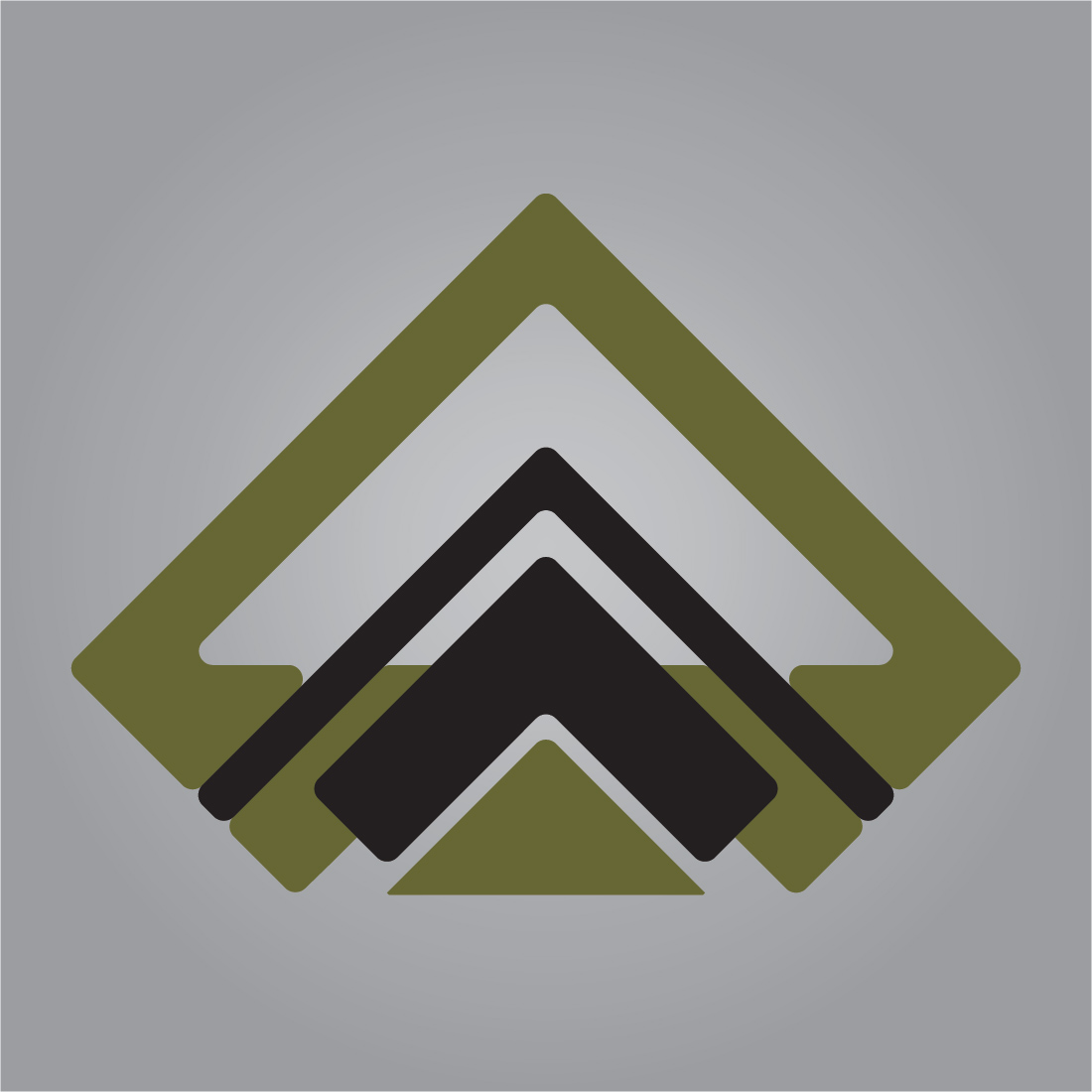 Triangle shape logo design for companies