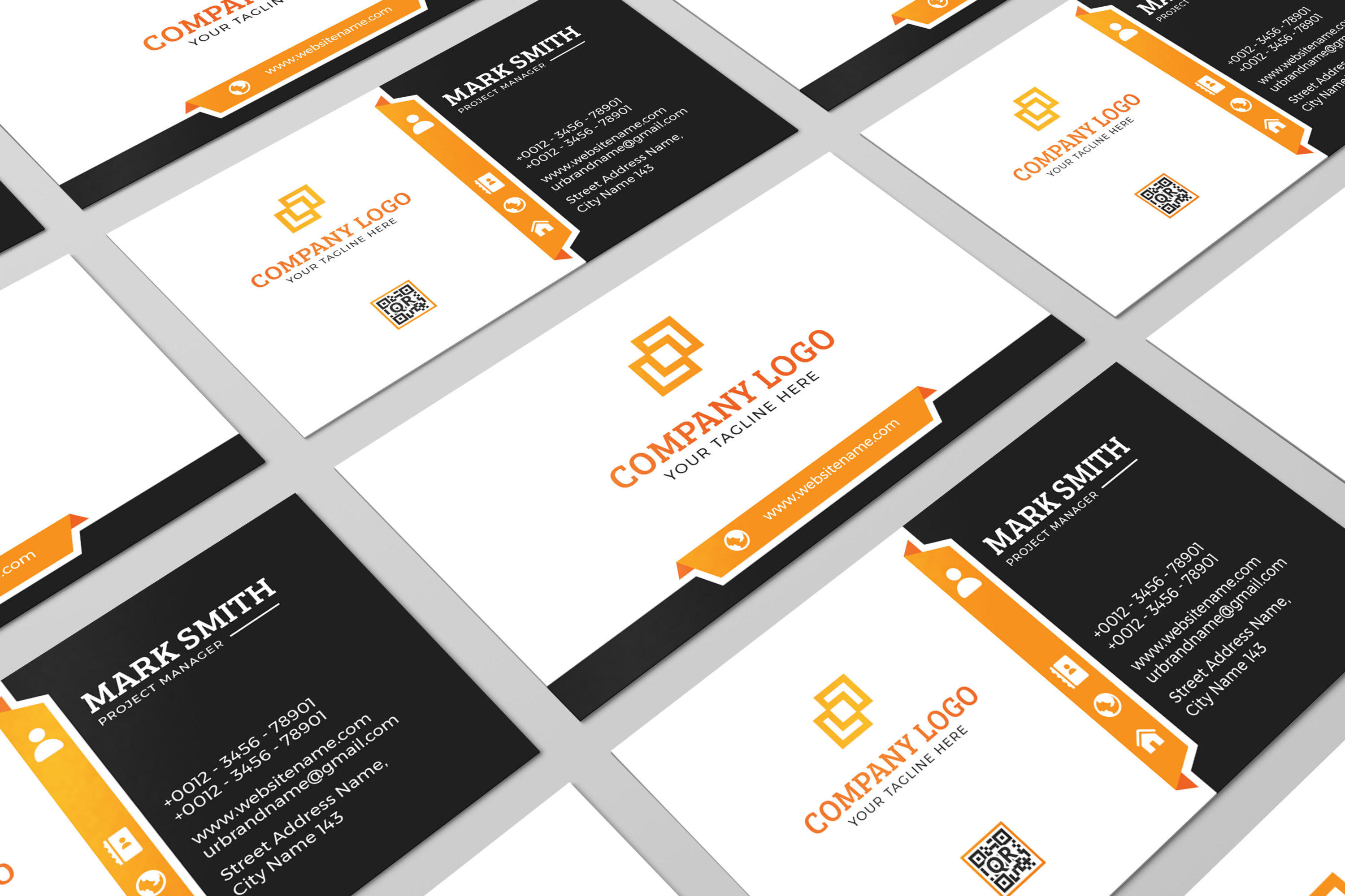 easy customizable and editable business card template 5