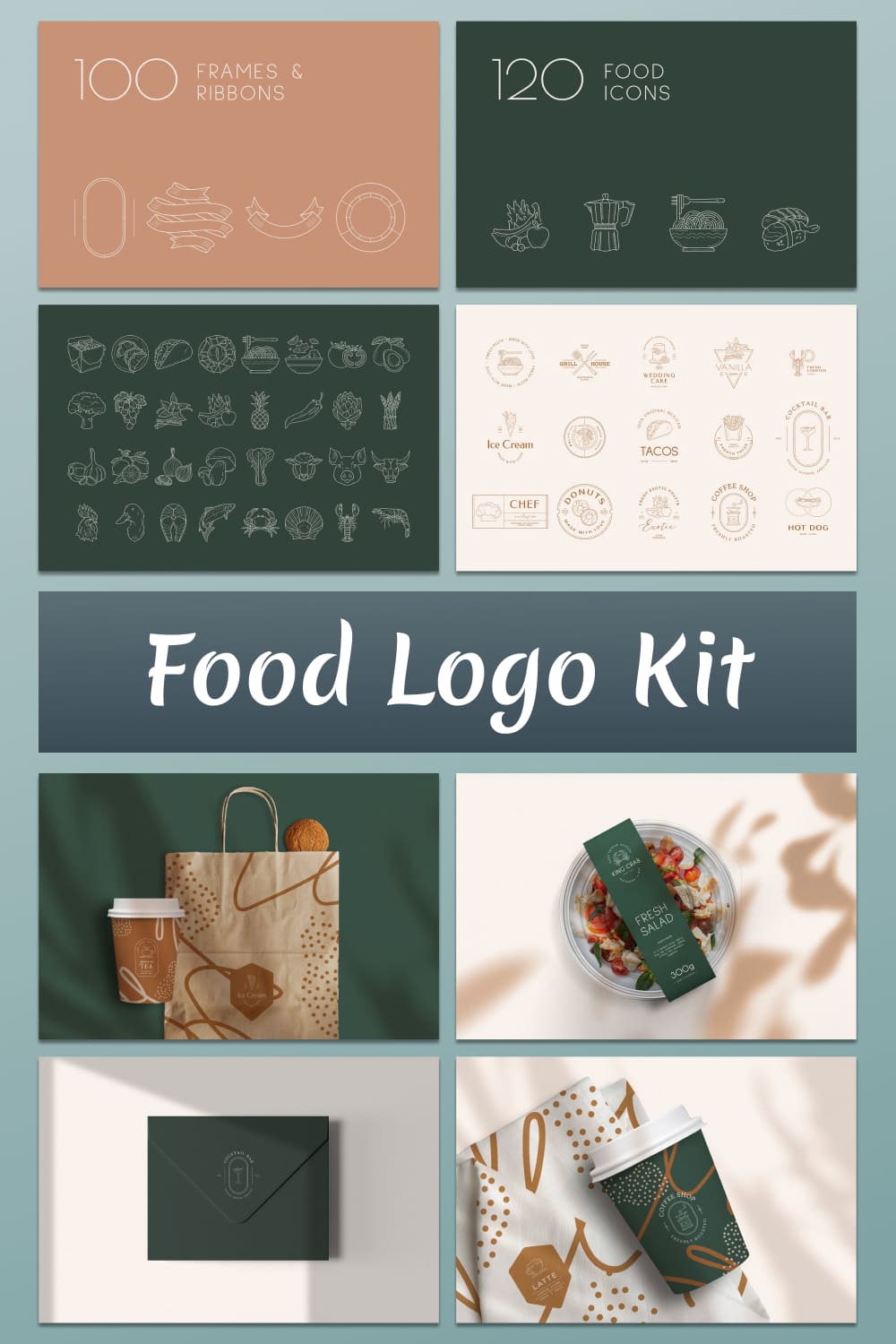 food logo kit 04