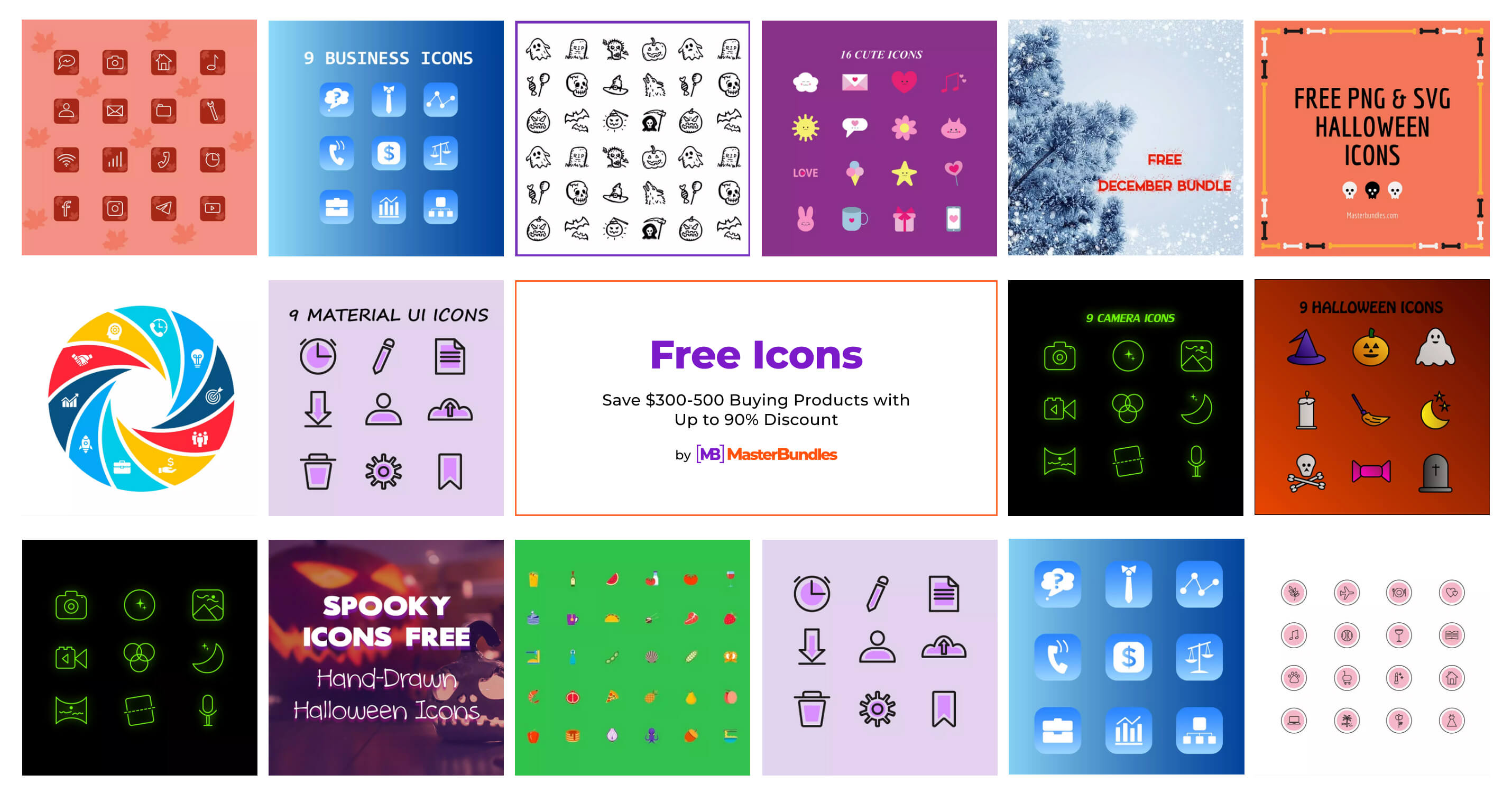 119+ Free Icons 2024 - MasterBundles