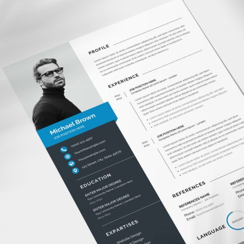 Resume   Cv Template - Masterbundles