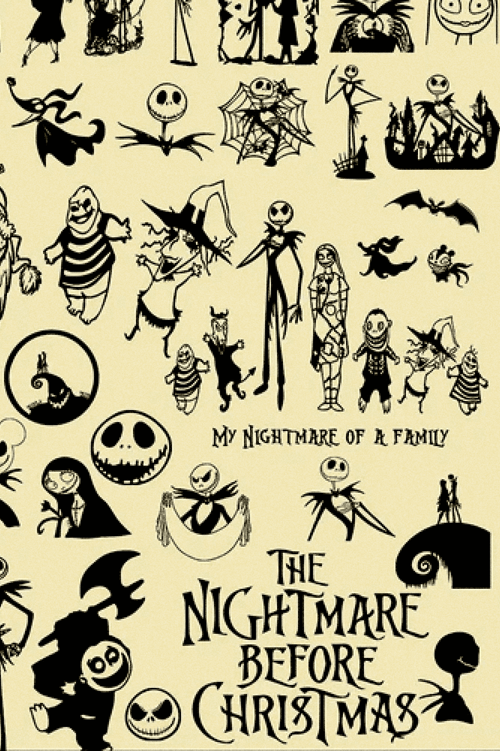 jack and sally svg nightmare before 6 1000 1500