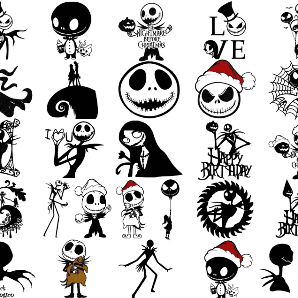 Jack Skellington SVG File – MasterBundles