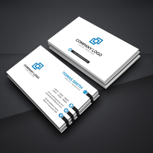 Luxury Corporate Editable Business Card Design Template - MasterBundles