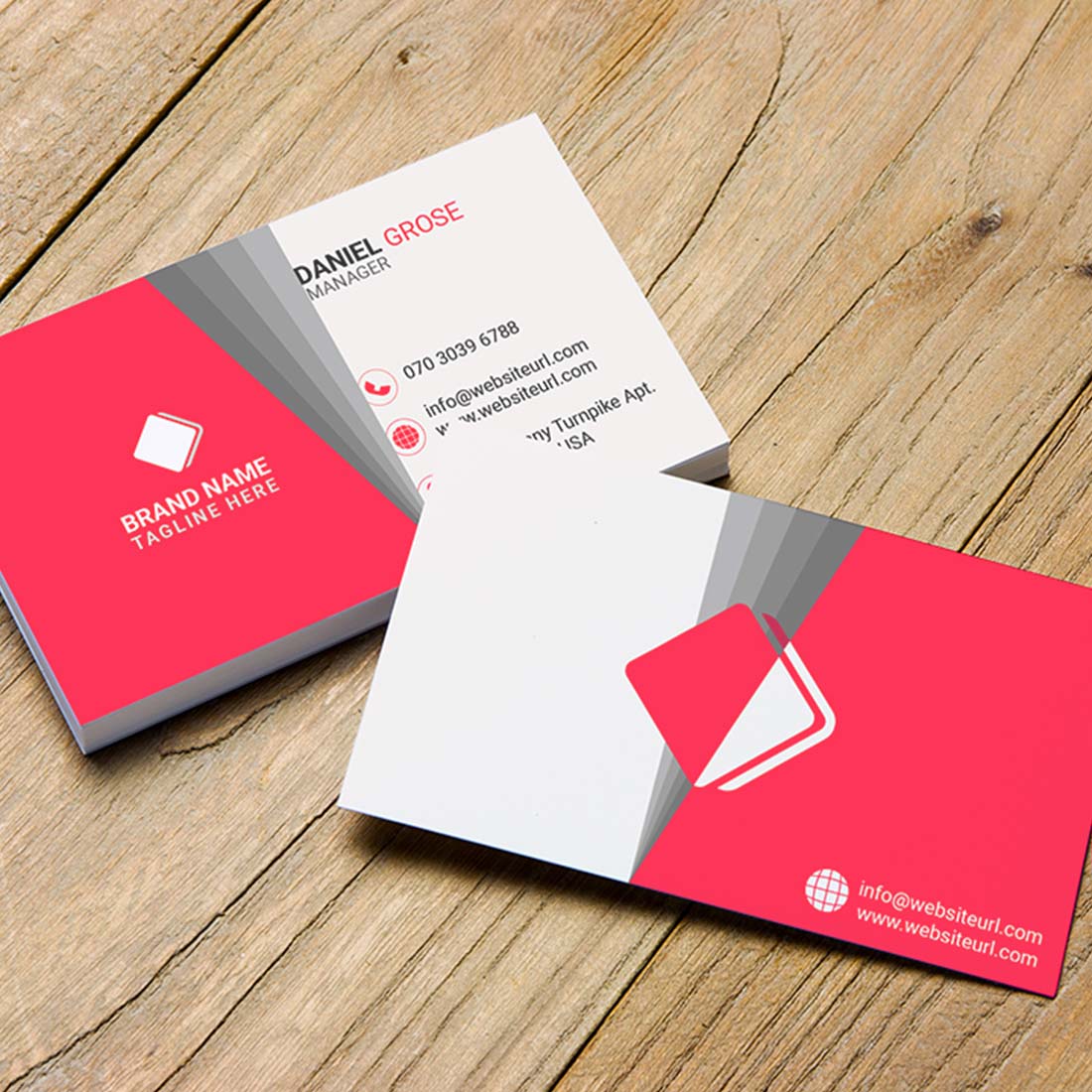 Modern & Stylish Business Card previews.