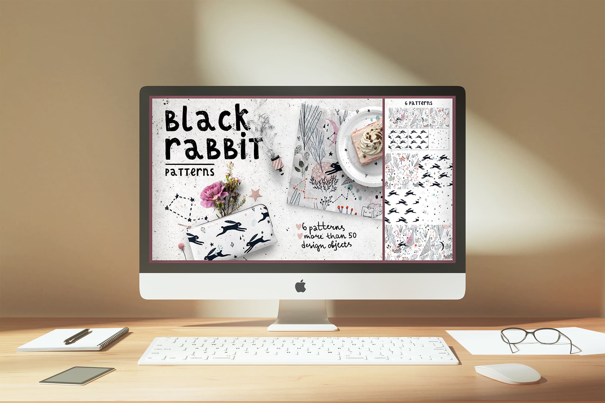 Black Rabbit | Patterns - desktop.
