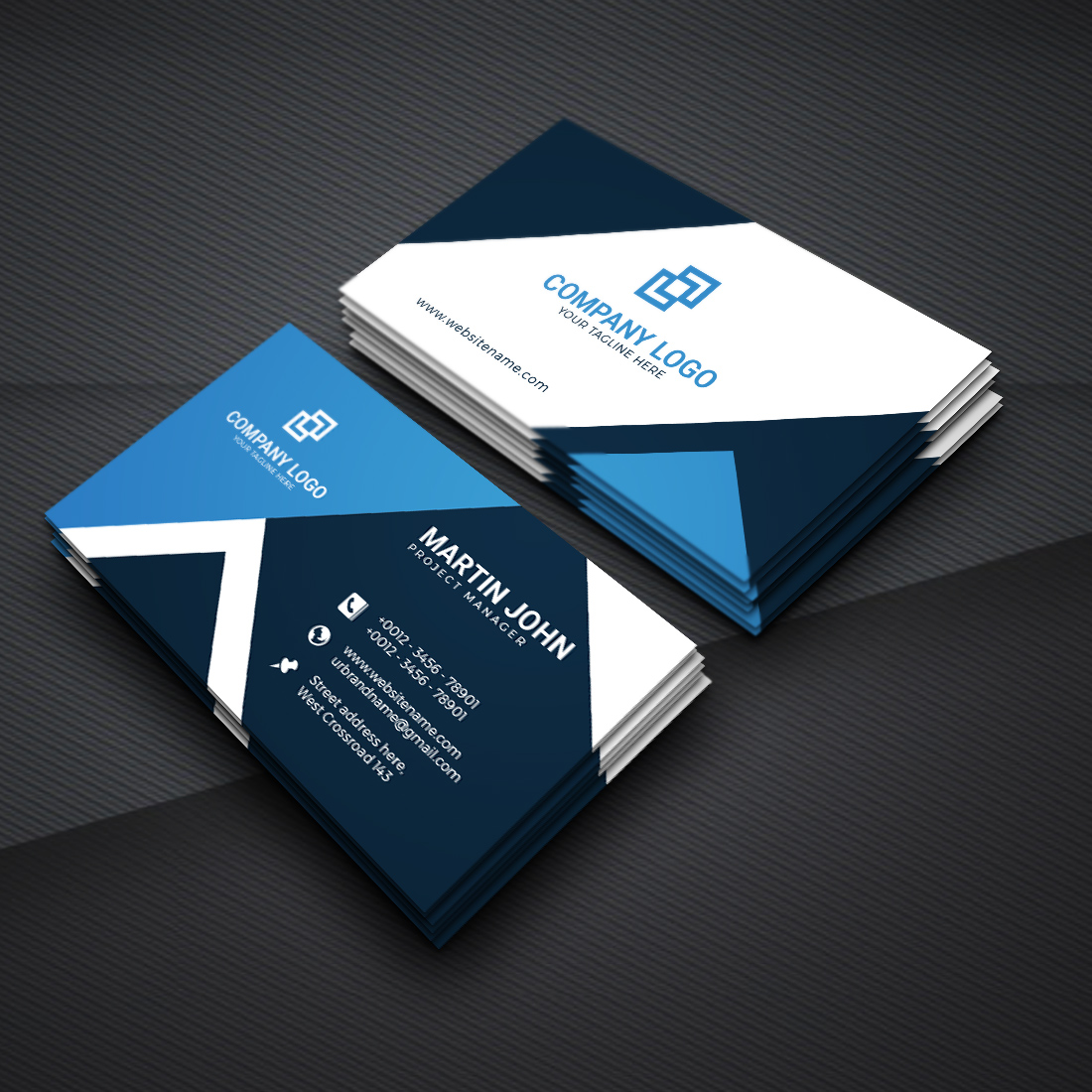 modern business card vector design 3 1