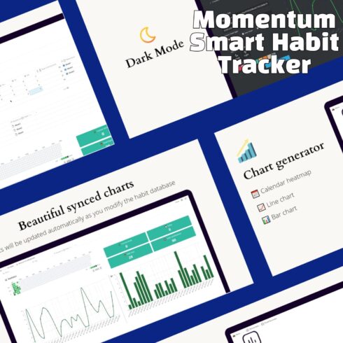 Momentum Smart Habit Tracker For Notion.