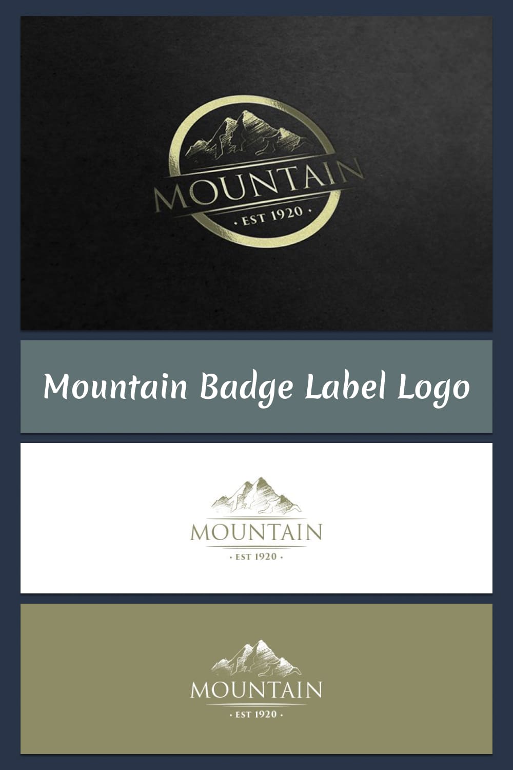 mountain badge label logo 04
