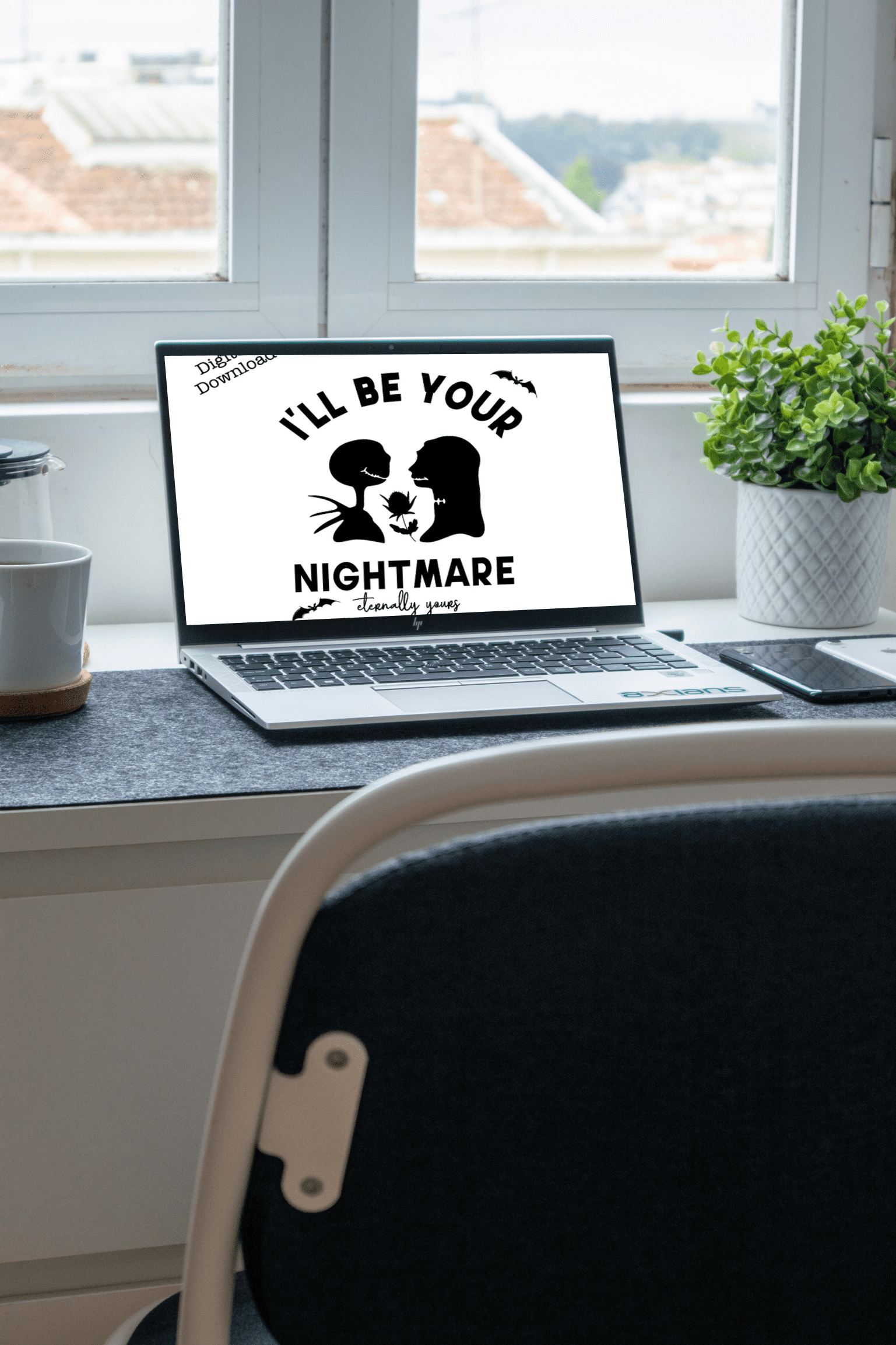 Nightmare Valentines Day SVG and PNG File Download – The Salty Yankee