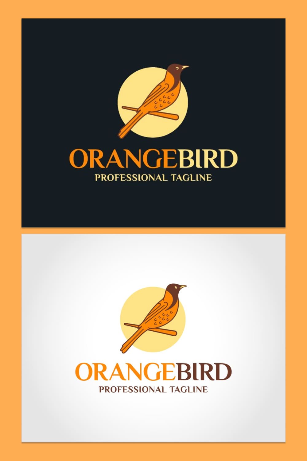 Orange Bird Logo.