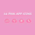 Free pink app icons main cover.