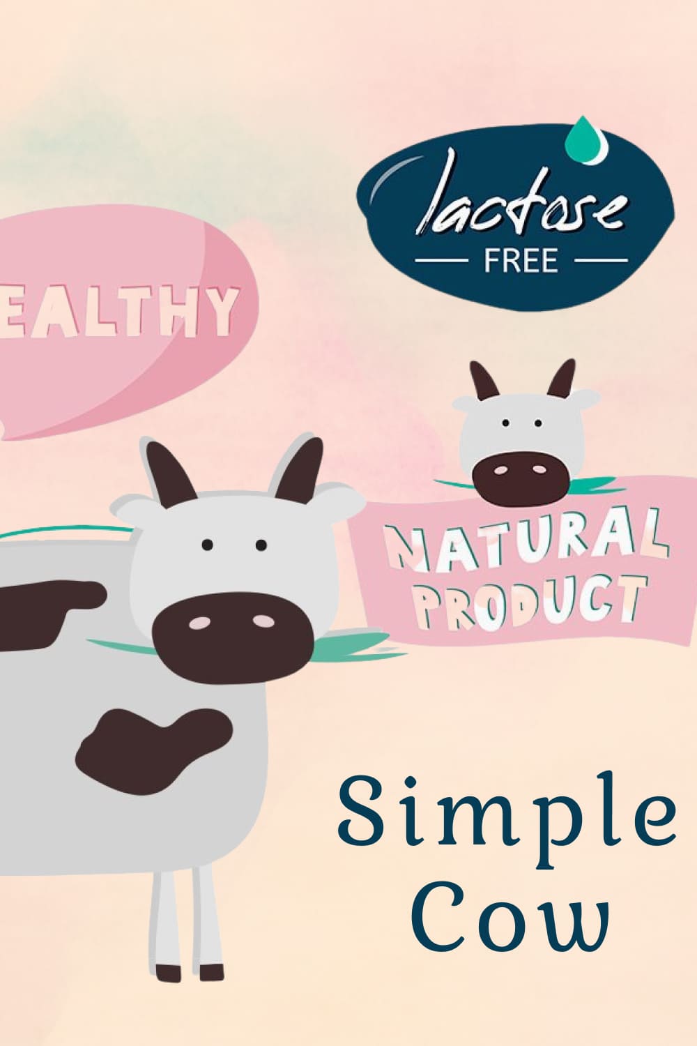 Simple Cow - Pinterest Image Preview.