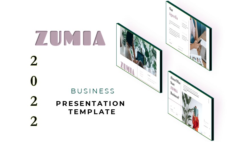 Zumia - Business Google Slide Template.