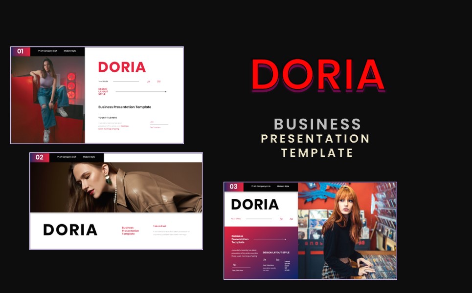 Business Presentation Google Slide Template