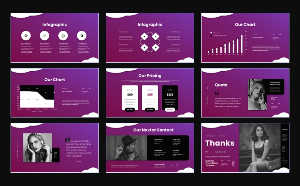 Nextor - Business Presentation Google Slide Template