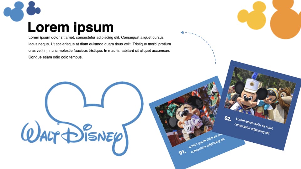 Walt Disney Presentation Template – MasterBundles