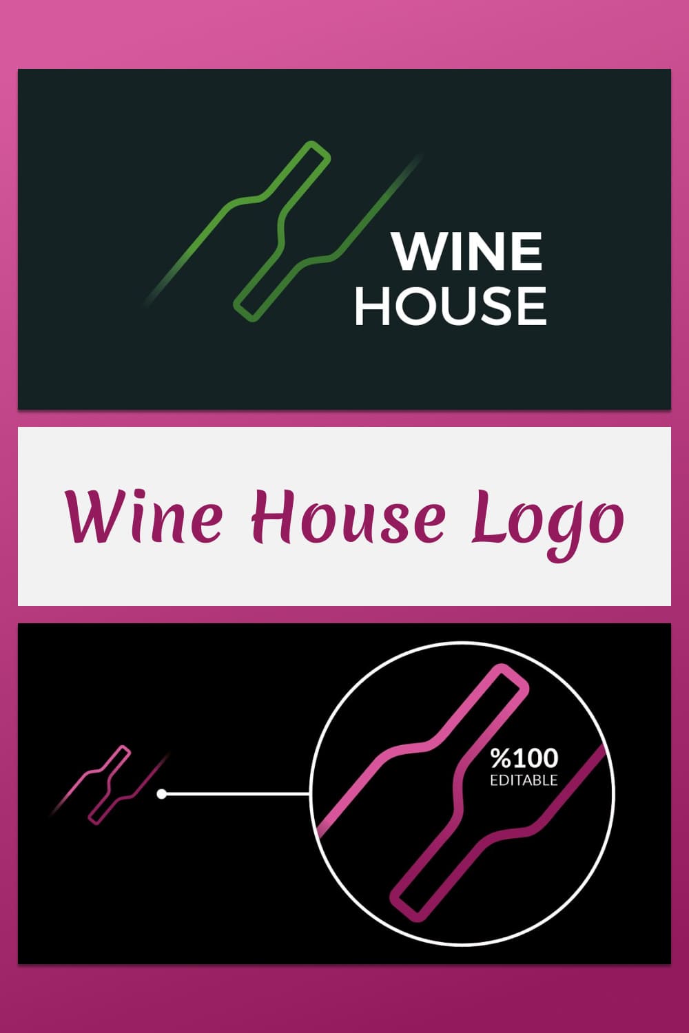 Wine House Logo - Pinterest Image Preview.