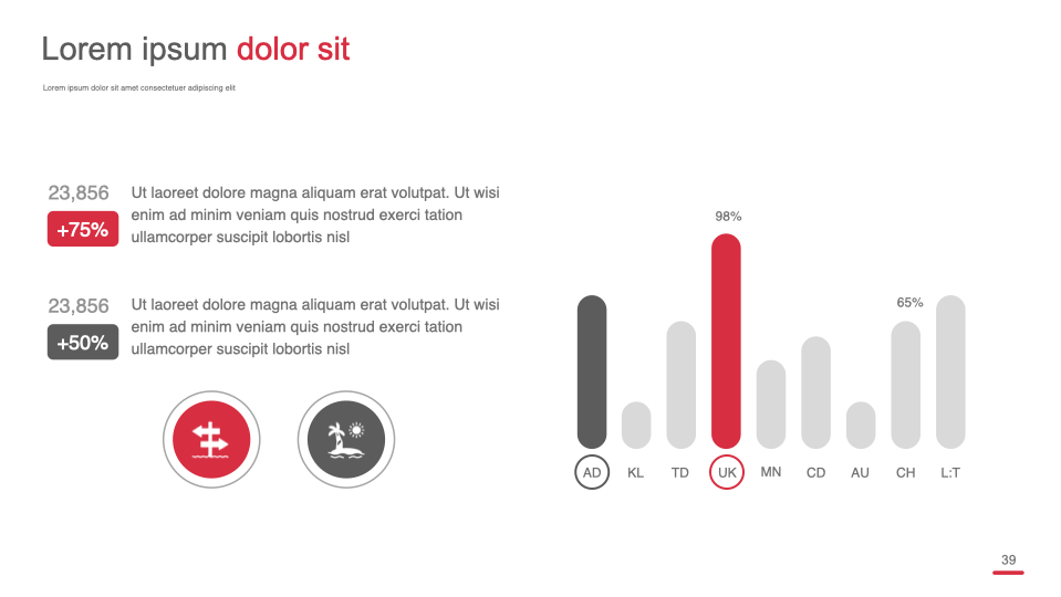 Portfolio slide.