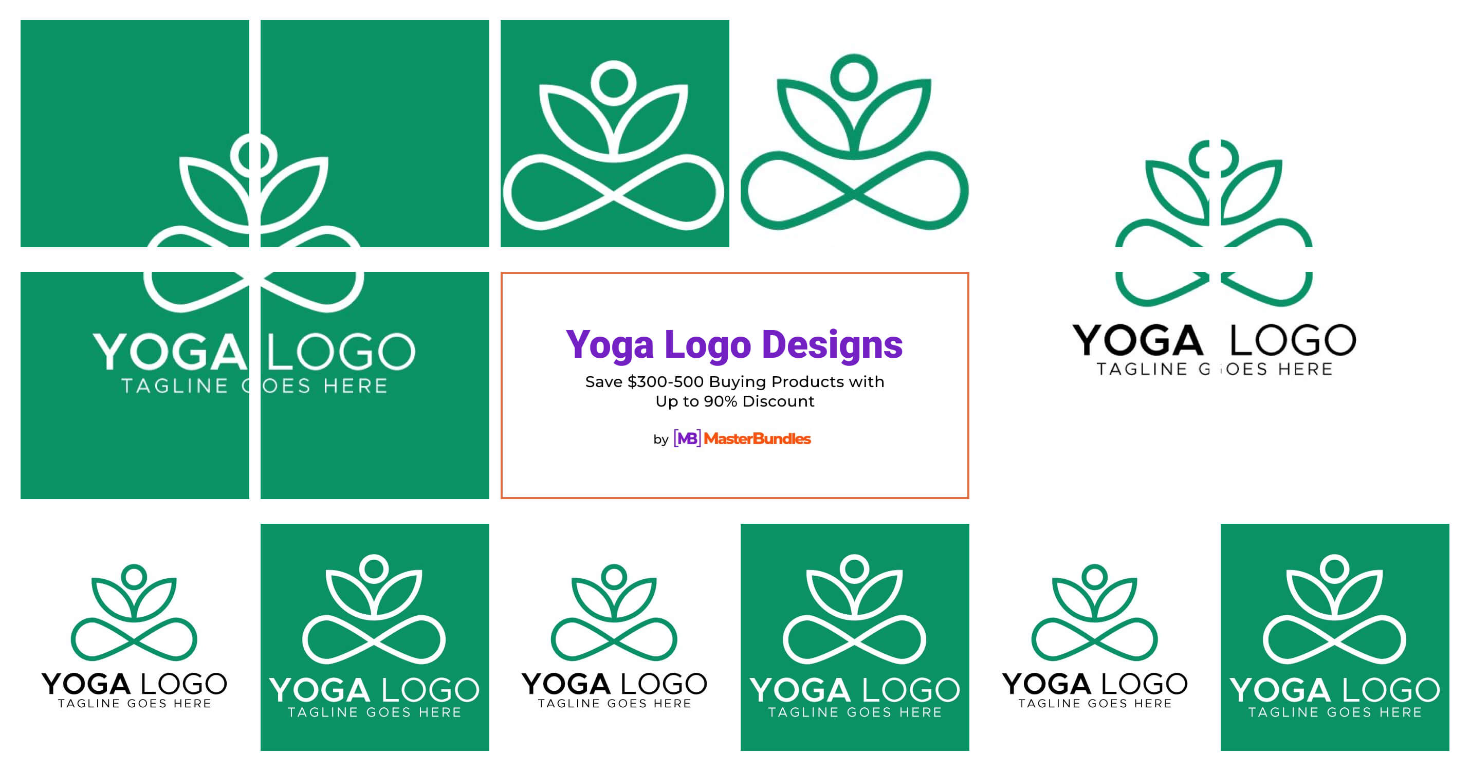 3+ Yoga Logo Designs for 2024 - MasterBundles
