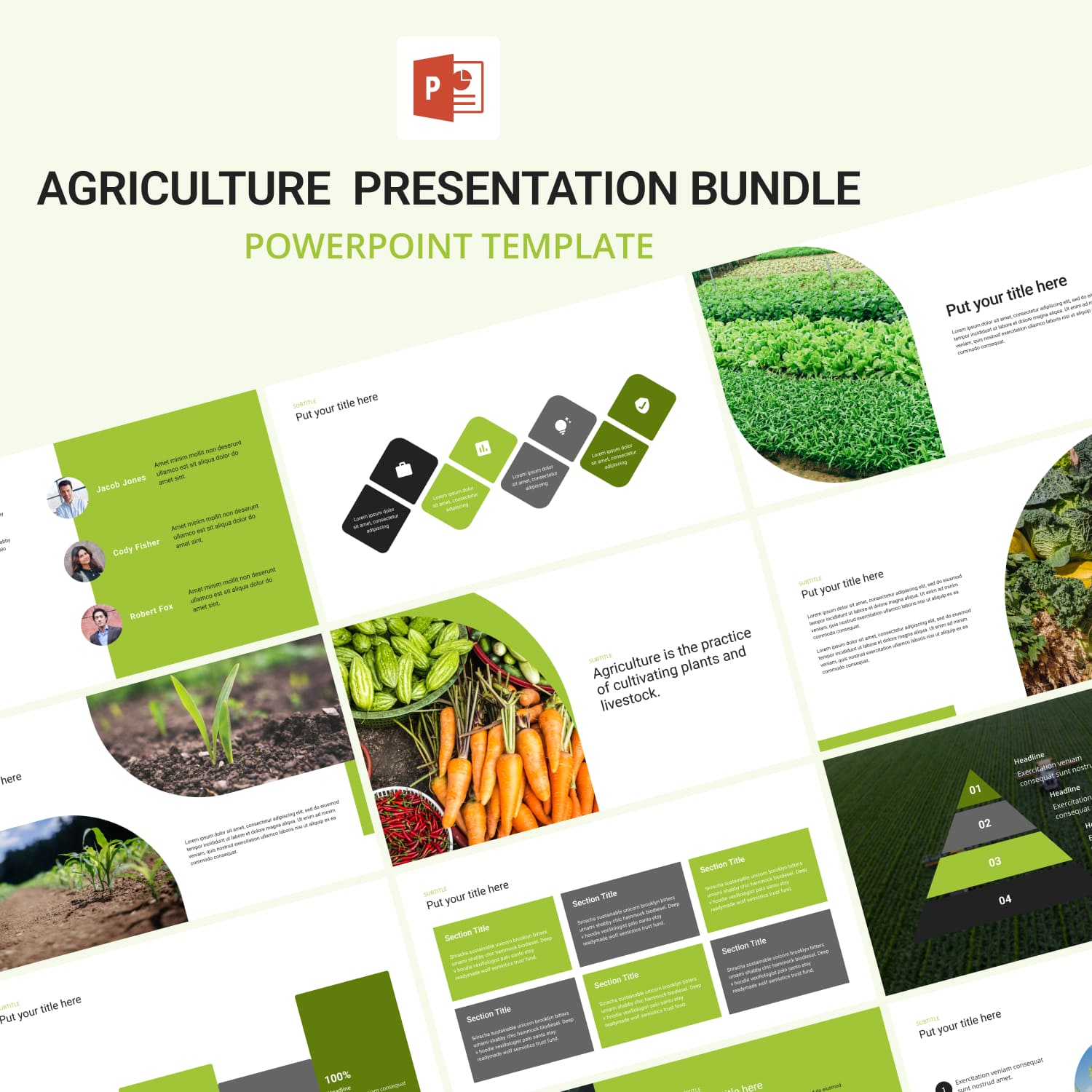 Agriculture PowerPoint Template.