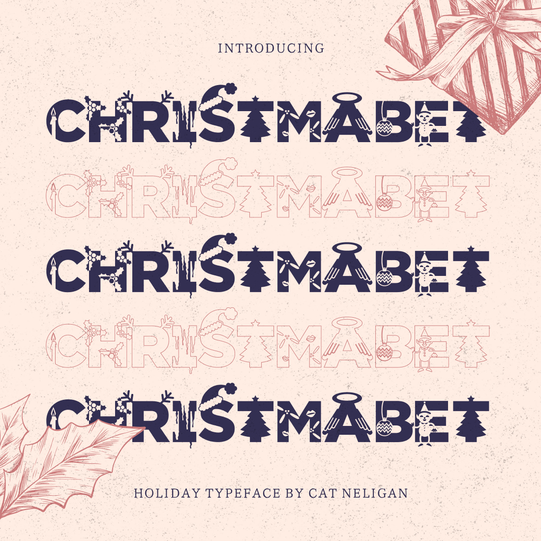 Christmabet free font.