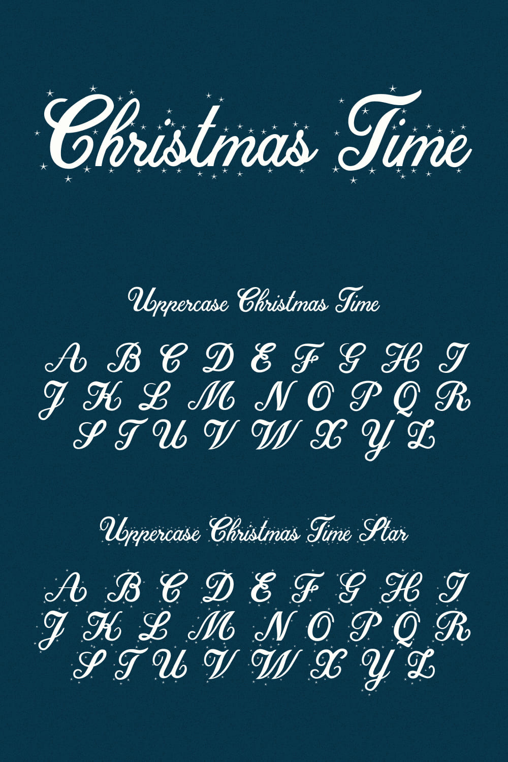 No ordinary font for Christmas topic.