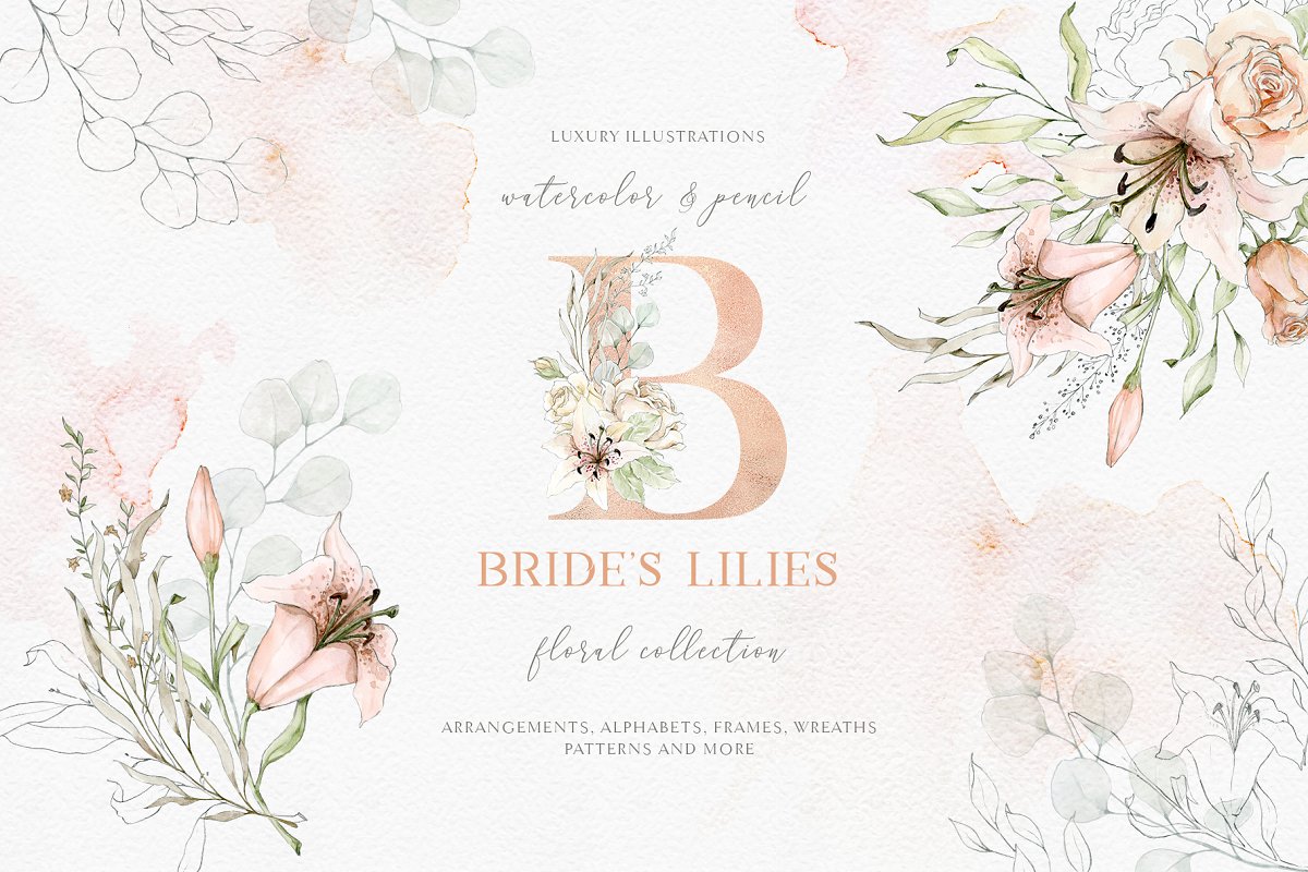 Cover image of Bride's Lilies.