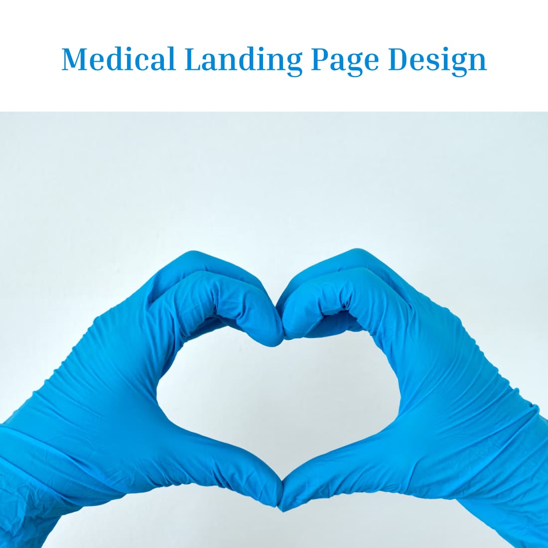 medical landing page template.